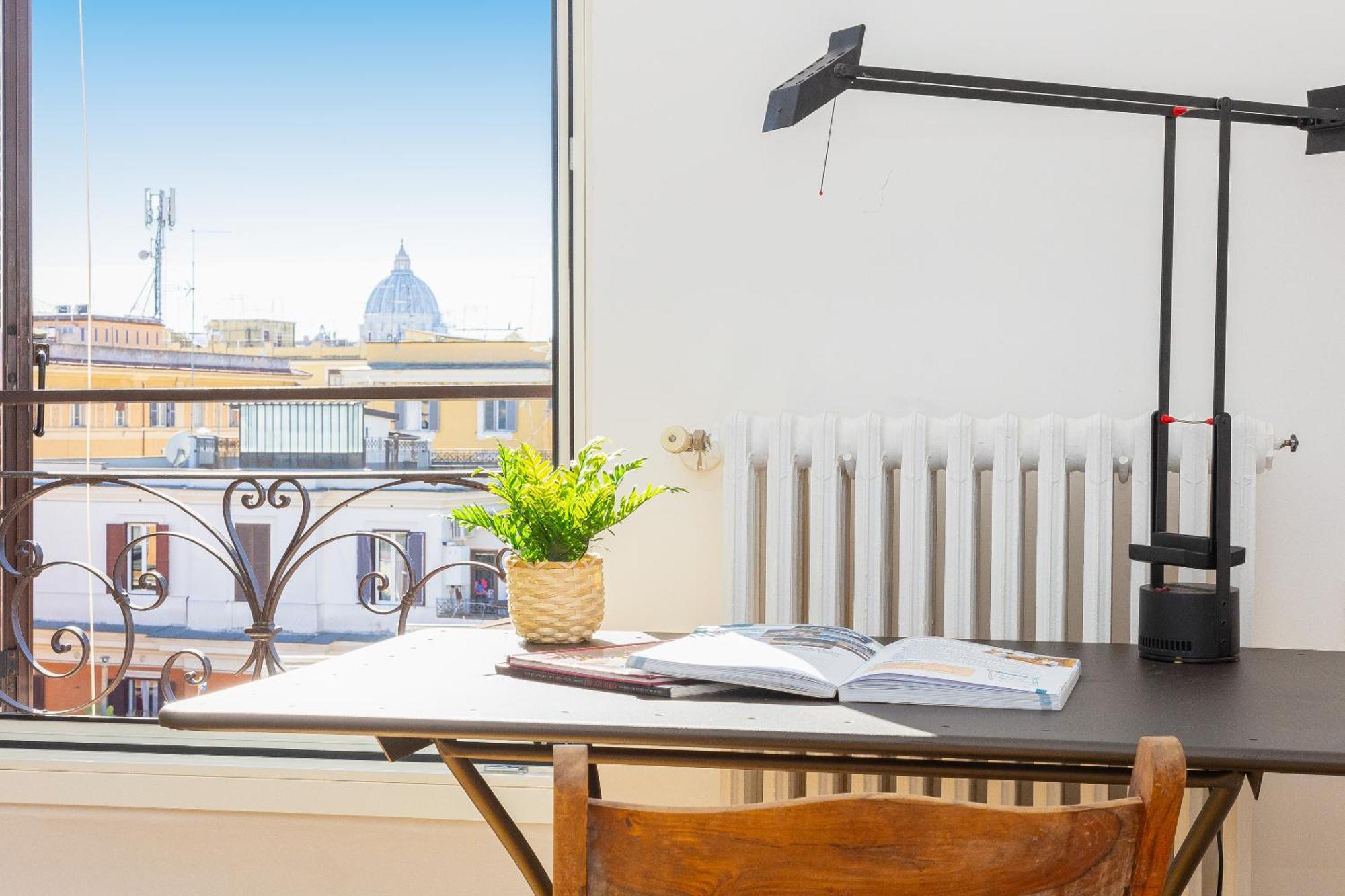 Giulio Cesare Penthouse Rental In Рим Экстерьер фото